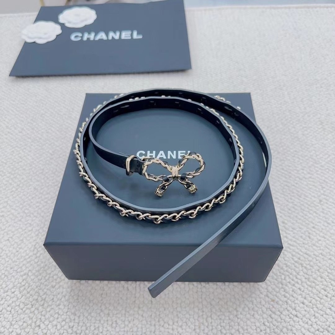 샤넬 CHANEL (블랙) 여성밸트 (국내배송)