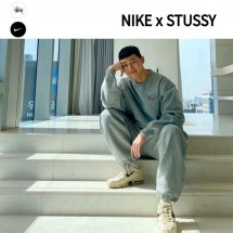 나이키 × STUSSY NRG 콜라보 맨투맨 & 팬츠 (국내배송)