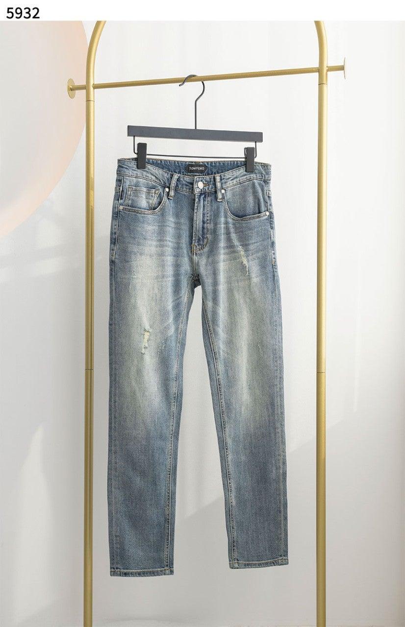 톰포드 SUMMER BLUE TAPERED FIT JEANS (국내배송)