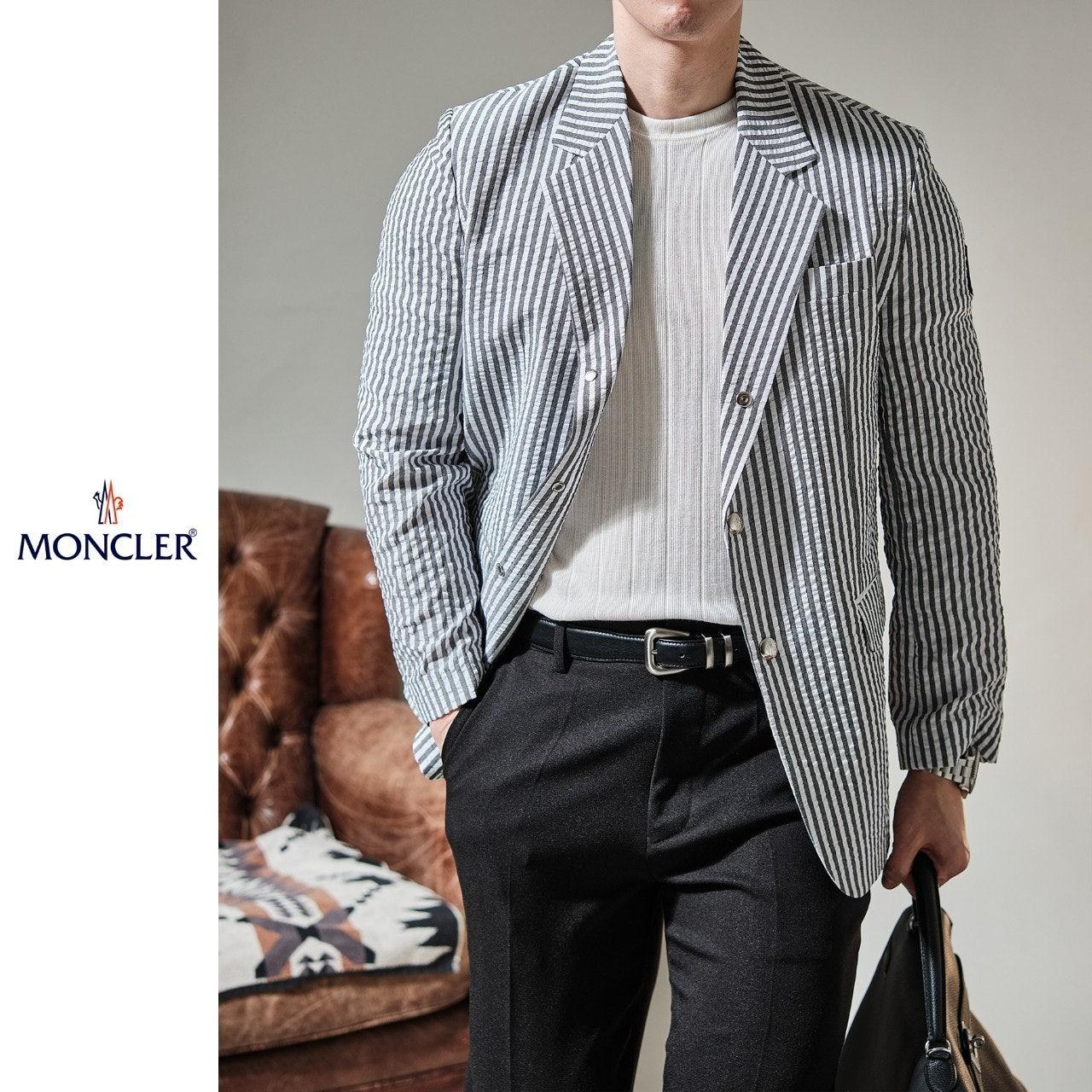 몽클레어 MONCLER 감마블루 시어서커 자켓 (국내배송)