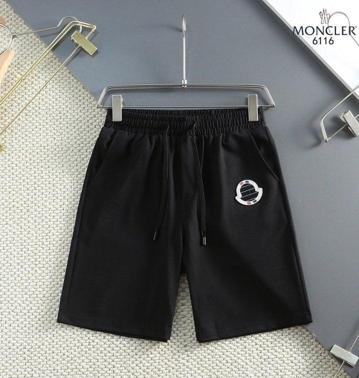 몽클레어 MONCLER 화이트 패치 로고자수 반바지