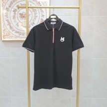 몽클레어 24 SS MONCLER PK 자수로고 지퍼 티셔츠 (국내배송)