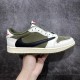 나이키 Travis Scott x Air Jordan AJ1 Low OG SP TS 조인트 밀리터리 그린 바브 8.0 로우탑 (해외배송)