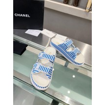 샤넬 CHANEL 스트라이프  벨크로뮬 (국내배송)