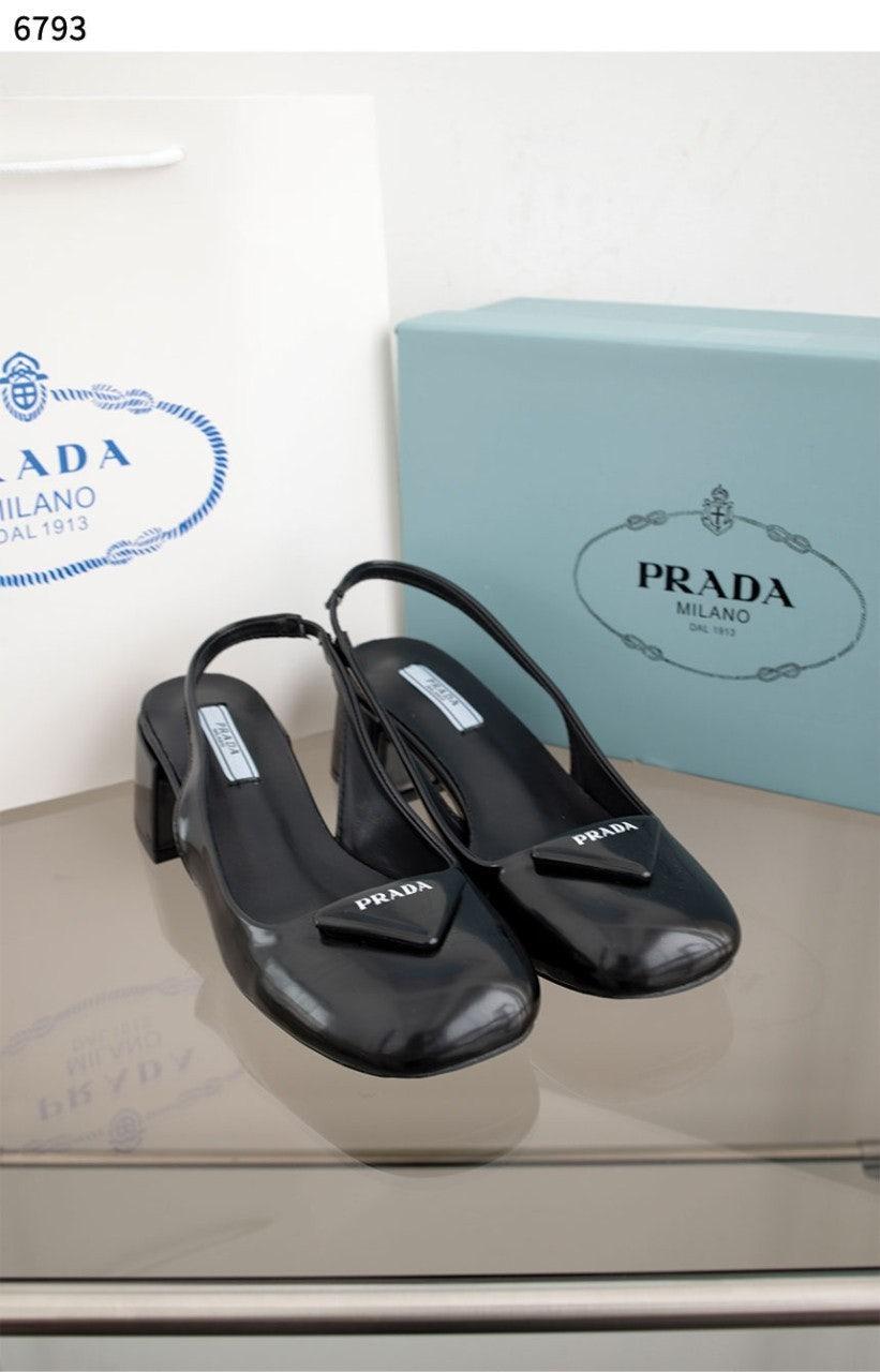 프라다 PRADA 수입고급 나파가죽 슬링백 펌프스 (국내배송)