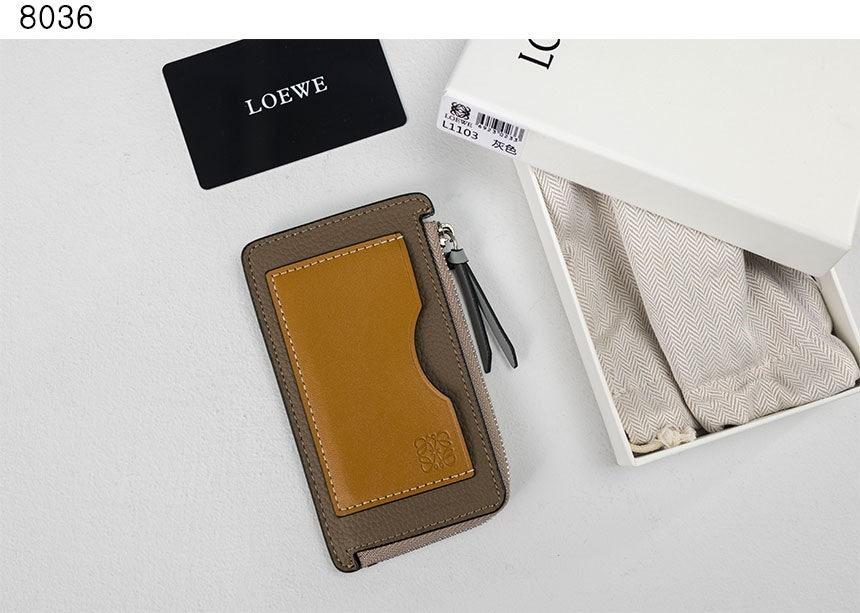 로에베 Coin cardholder in soft grained calfskin (국내배송)