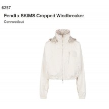 펜디 Fendi x SKIMS Cropped Windbreaker 여성 양면재킷 (국내배송)