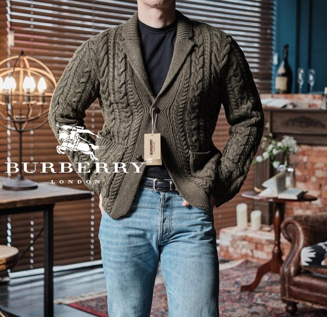 버버리 Burberry 프로썸 어페럴 이태리 울 니트가디건 (국내배송)