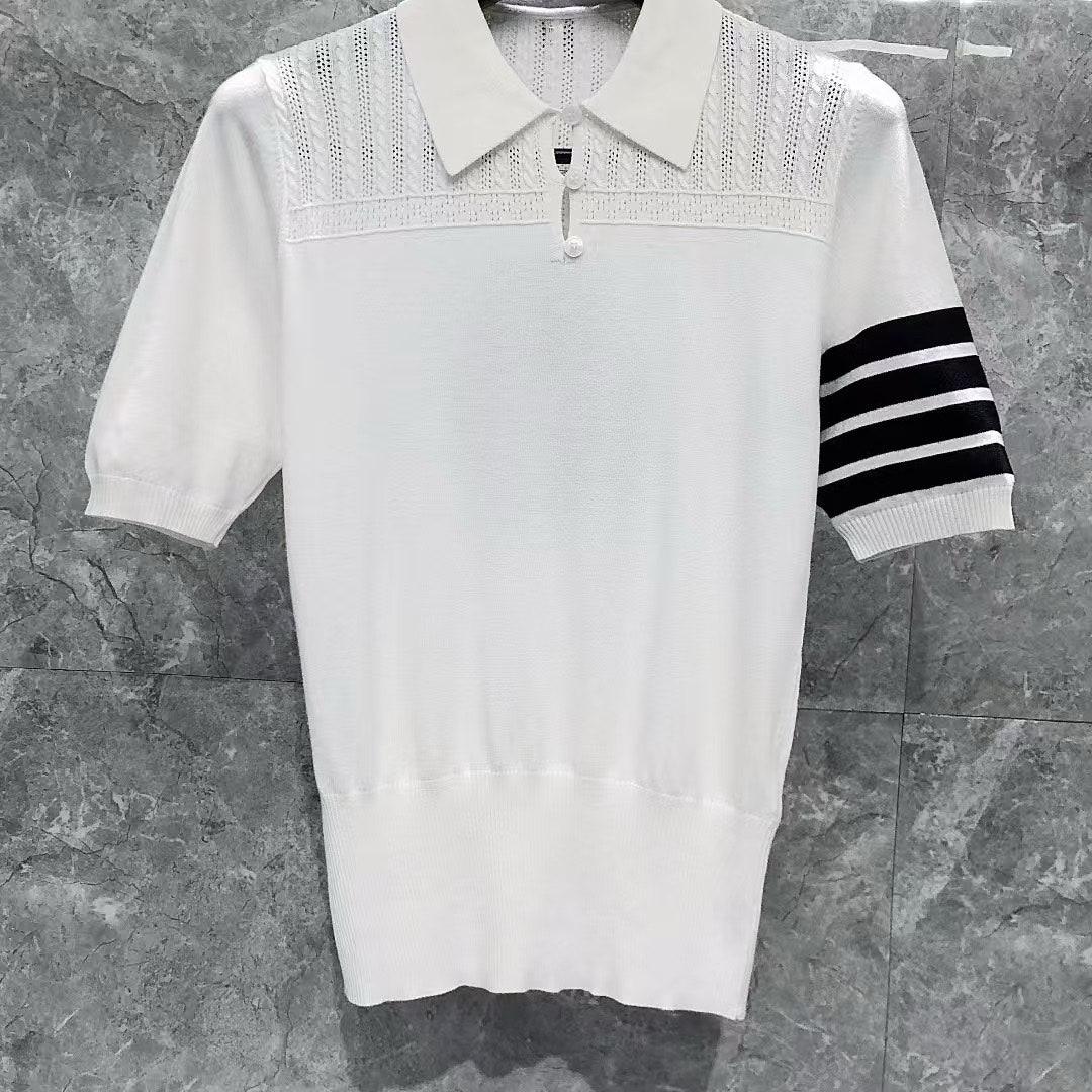 톰브라운 여성카라니트 (국내배송)