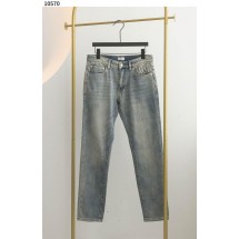 디올 오블리크 패턴 연청 팬츠 (국내배송)