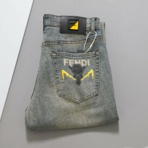 펜디 포켓 칼리토 프린팅 데님팬츠 (국내배송)