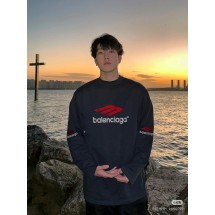 발렌시아가 클래식 라운드넥 긴팔 티셔츠 (해외배송)