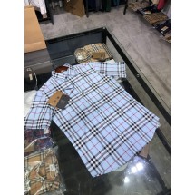 버버리 남성용 클래식 플레드 셔츠 (해외배송)