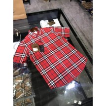 버버리 플레드 클래식 반팔 셔츠 (해외배송)