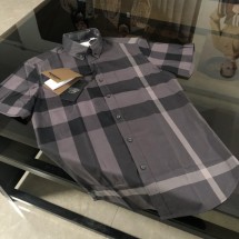 버버리 남성용 체크무늬 셔츠 (해외배송)