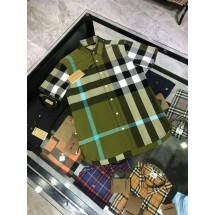 버버리 남성용 체크무늬 셔츠 (해외배송)