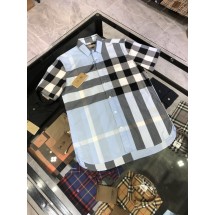 버버리 남성용 체크무늬 셔츠 (해외배송)